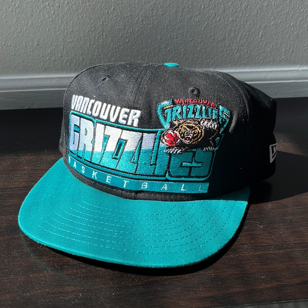 Vancouver Grizzlies hardwood classics New Era SnapBack hat
